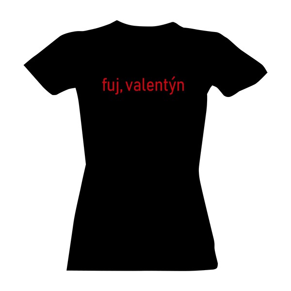 Tričko s potiskem anti valentýn