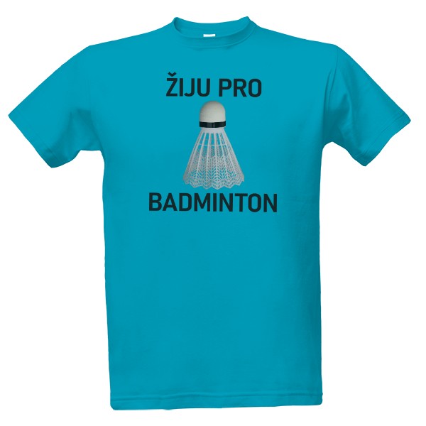 Tričko s potiskem Badminton