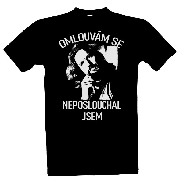 Tričko s potiskem big lebowski