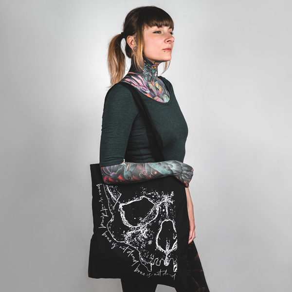 Nákupní taška unisex s potiskem Brno is not dead - taška blak