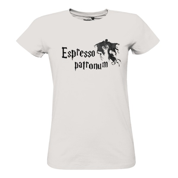 Tričko s potiskem Espresso patronum Bradavice