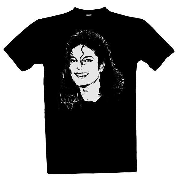 Tričko s potiskem Michael Jackson, král popu