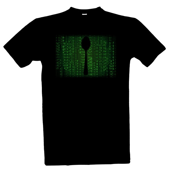 Tričko s potiskem matrix
