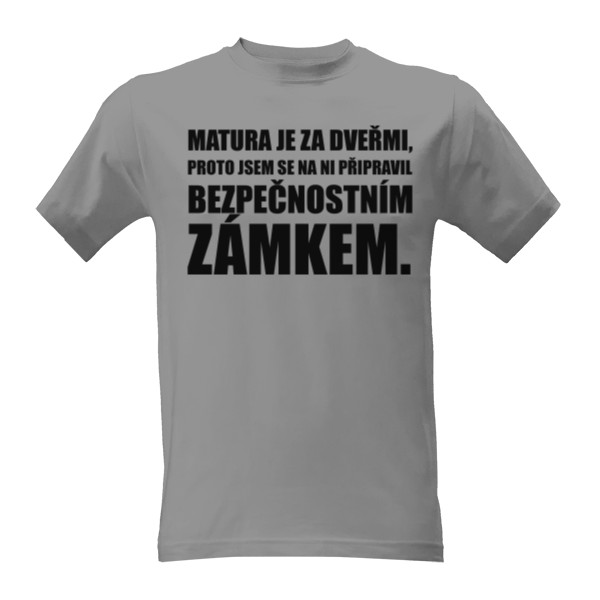 Tričko s potiskem maturita
