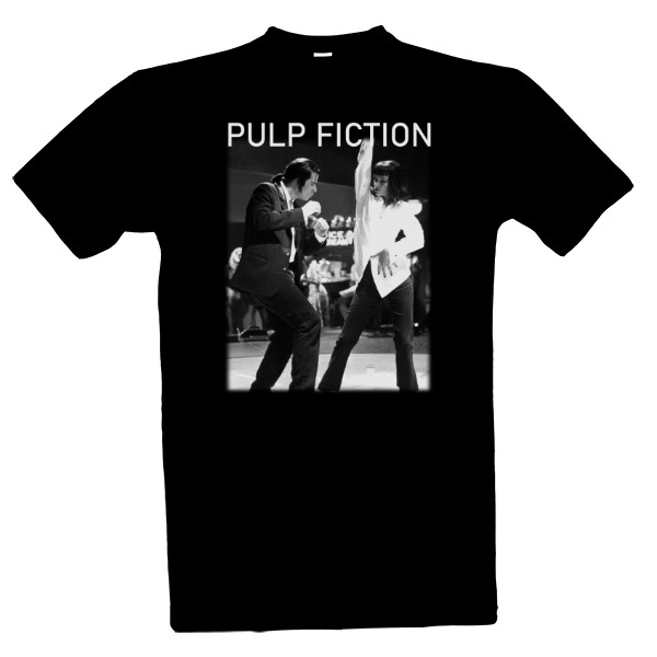 Tričko s potiskem Pulp Fiction, tanec