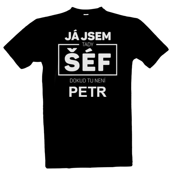 Tričko s potiskem šéf