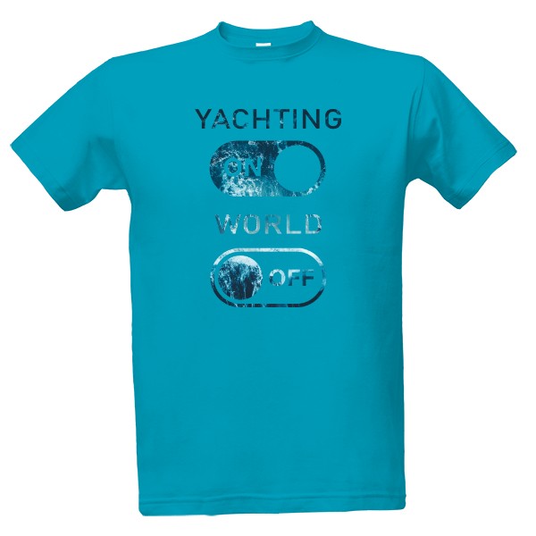 Tričko s potiskem Yachting