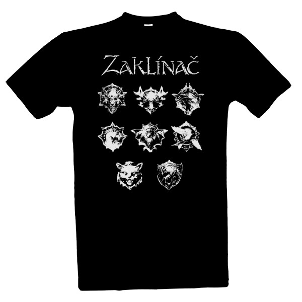 Tričko s potiskem zaklínač